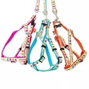 [반려] 강아지 조이 가슴줄 리드줄 세트 10mm 색상랜덤 1P