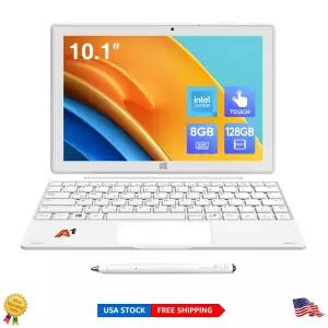 컴팩트 10.1 Inch 터치 스크린 LAPTOP 랩탑 노트북-태블릿 128GB SSD 솔리드 스테이트 드라이브[세금포함]