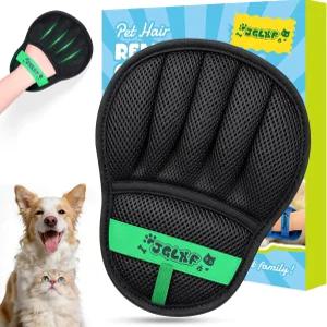 반려동물 제모 장갑 블랙 소파 카펫 의류용 재사용 매직 브러시