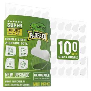 PAGFAER 접착 점 양면, 벽, 포스터, 풍선용 100PCS 장착 퍼티 - 0.4
