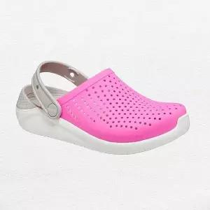 [크록스]키즈 라이트라이드 클로그 샌들 플립 슬리퍼 205964-6QR-MO