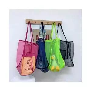 [골드스마일]비치가방 망사가방 그물백 목욕가방 숄더백 메쉬