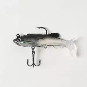 [골드스마일]웨이트훅 쉐드웜 루어 지그 갈치 배스낚시 다크그레이