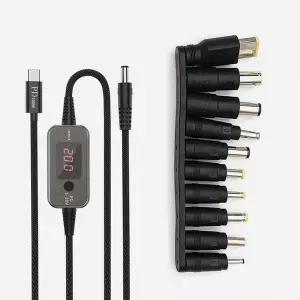 100W PD C to DC 변환 케이블 젠더 10종 세트 DC젠더