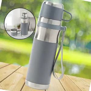 글로 티보틀 보온병 500ml 그레이 예쁜보온병 보온보