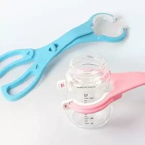 유아 젖병 끓는물 소독 전용 실리콘 집게 화상방지 안전 손잡이 주방도구