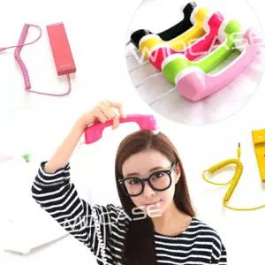 전자파 방지 스마트폰 수화기 네네폰 3.5파이 이어폰잭 통화 편한 핸즈프리