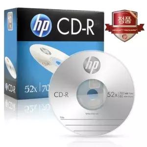 HP CD-R 52X 10PK 700MB / 80min (10개입) 수월우 뉴트릭scdr magnetic dxf
