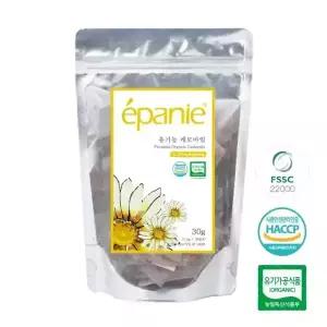 에빠니 유기농 허브차 캐모마일차 20티백 1.5g 허브티 삼각티백