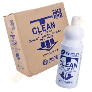 티크린 1000mlx6개입 강력,욕실,화장실,세제, 학교,호텔,모텔,관공서,최저가,청소용품,당일배송