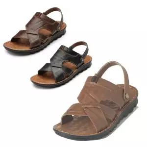 [롯데백화점]엘칸토 남성쿠션UP 하절 경량 슬리퍼&샌들 LCMW54U026