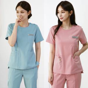 [누림상사]스판 수술복/상의 하의 별도구매 간호복 병원유니폼 간호사유니폼