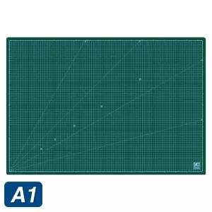 커팅매트 A1(900x620) 데스크 방안 컷팅 매트 고무판 녹색 재단용 책상 깔판