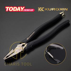 쿠로킨 전산 파워펜치 9인치 3020N-225BG 전산볼트 버제거 나사산 복구 뺀찌 후지야