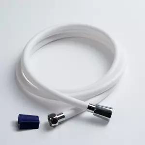 듀벨 화이트 컬러샤워호스 2m+실리콘렌치 물때방지 꼬임방지 샤워기호스