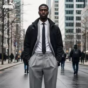 푸마 KK 아이코닉 MCS 숏패디드 자켓(93352301)