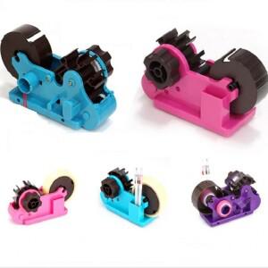 국산 테이프커터기 물레방아 투명 절테이프 볼펜수납 스카치원터치