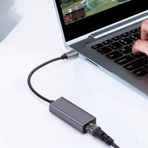 휴대용 C타입 외장랜카드 노트북 유선 랜연결 미니 젠더