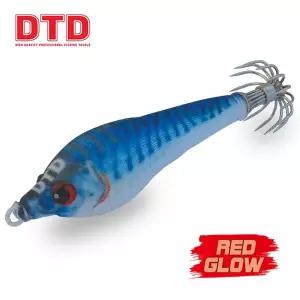 [DTD](30%폭탄세일)DTD 실리콘 리얼 피쉬 이카메탈 100g/한치메탈/레드글로우