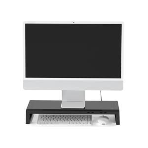 엑토 4포트 USB 허브 장착 모니터 노트북 멀티 받침대 거치대 스탠드 LDS-12