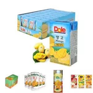 Dole 돌 망고주스 120ml X 32팩 /과즙음료/망고주스/음료수/드링크/스위트/간식/탕비실/휴게실/피크닉