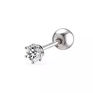 14k 클래식 랩 다이아몬드 6프롱 피어싱_1부