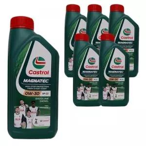 캐스트롤 마그네텍 스탑스타트 합성엔진오일 0W30 1L 6P 가솔린 디젤 LPG 코스트코