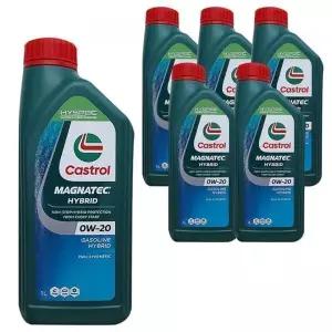 캐스트롤 마그네텍 HYBRID 합성엔진오일 0W-20 1L 6개 가솔린 디젤 LPG 코스트코
