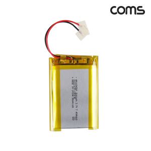 Coms 103450P 충전지 3.7V 2000mAh 리튬폴리머 배터리 UB135