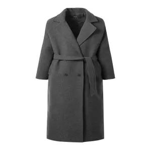 [GGPX][시즌오프] 더블 카라 벨티드 누빔 롱 코트 (GODJH014D)