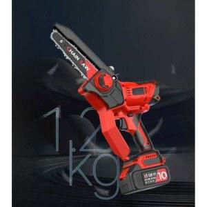 무선 전기톱 계양 체인톱 기계톱 벌목기 계양톱 목공 미니 나무 전자 1 충전톱 고지톱