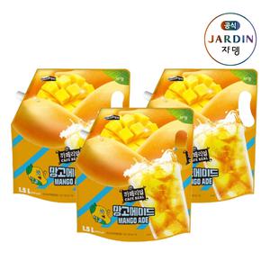 쟈뎅 까페리얼 망고 에이드 1.5L x 3개