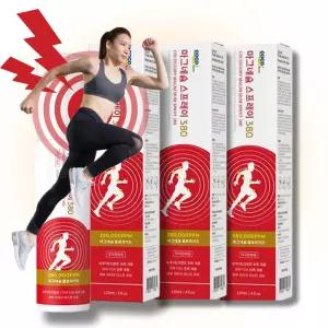 3통/38만ppm/마그네슘스프레이 온열 뿌리는마그네슘 클로라이드 380,000ppm