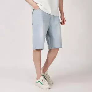 [하프클럽/]썸머 워싱 와이드 청 반바지 팬츠 JBCP7078