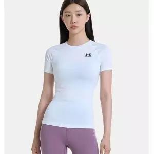 갤러리아 [언더아머] 여성 HeatGear 컴프레션 기능성 반팔 1365460-100