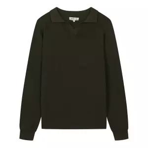 [지이크] 노치드 카라 풀오버 라이트카키 (PHUCH8023)