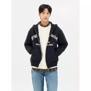 탑텐 공용 플리스 그래픽 후드 집업 MSE4TC3904