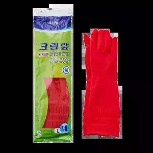 크린랩 다용도용 고무장갑 대(L) 10개