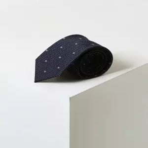[닥스 남성] [25SS] DMNE5E022N2 DD 3도 네이비 마이크로 넥타이