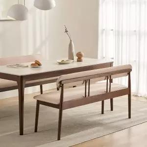 [삼익가구][NEW 기본배송비무료이벤트]오벤느 3인용 원목 등받이 벤치