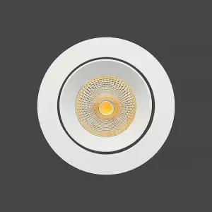 킹 LED 다운라이트 EL-9677 8W 원형 COB집중 천장매입매립조명 타공70 80mm 3인치)