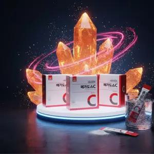 고려은단 메가도스C 비타민C 2000mg 100포 3박스