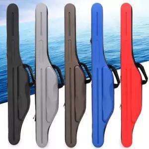 바다 낚시 하드케이스 릴장착 가방 원투 민물 루어대 로드 125cm 블랙 낚싯대