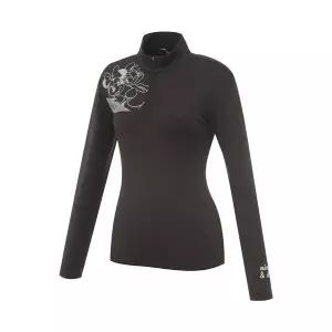 [아웃도어스/디즈니골프]여성 아트웍 반집업 긴팔 하프넥 티셔츠 DM3LTS001