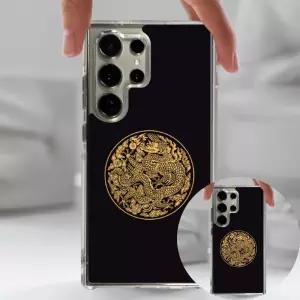 국립중앙박물관굿즈 곤룡포 블랙 젤하드 아이폰16 갤럭시S25 프로맥스 전통폰케이스