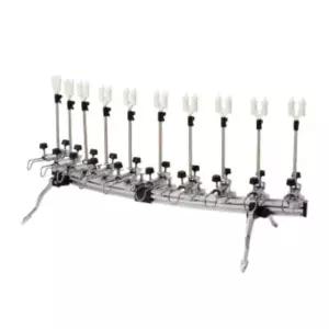 바낙스 민물받침거치틀 실버 라운드 10단