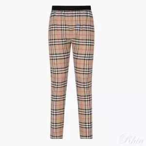 버버리 체크 스트레치 저지 레깅스 8049478