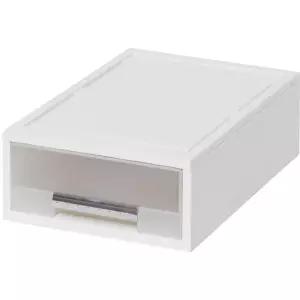 화인 화이트 스텝 서랍박스 27cm 1호 1단 창신리빙 틈새 서랍장 플라스틱 수납정리 블랑장 틈새장 정리함