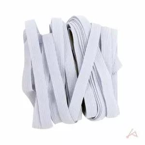 12골고무줄 흰색