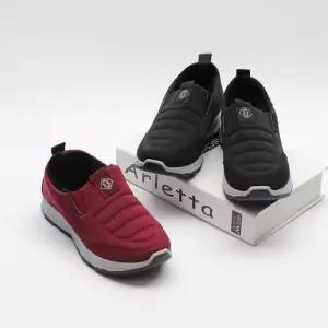 여성 패딩 털 슬립온 운동화 101634 WFCD129